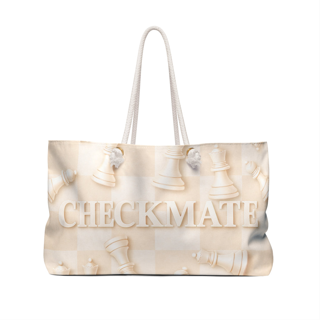 Checkmate Travel Tote - Peach
