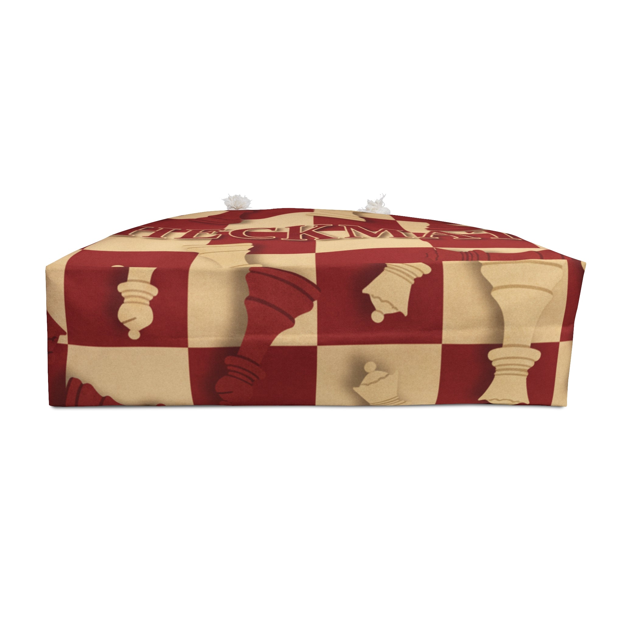 Checkmate Travel Tote - Red & Cream