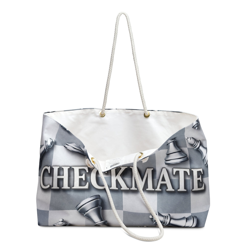 Checkmate Travel Tote — Chrome Silver
