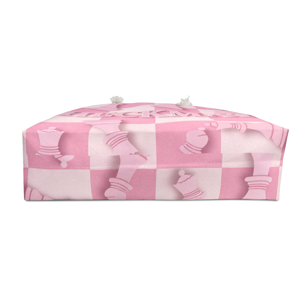 Checkmate Travel Tote - Pastel Pink