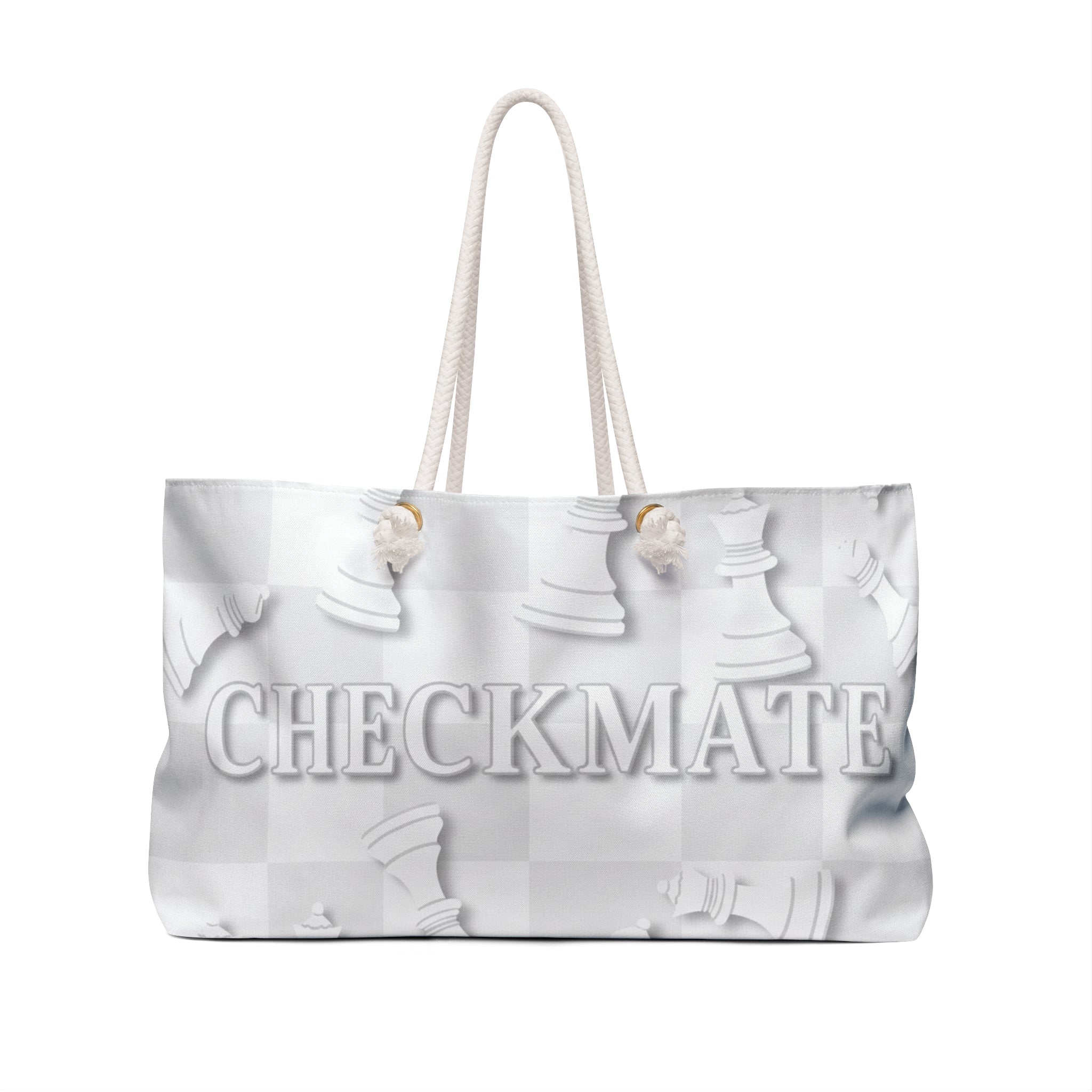 Checkmate Travel Tote — White