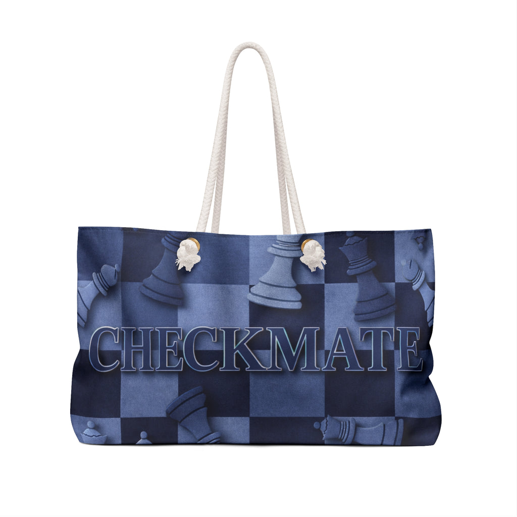 Checkmate Travel Tote — Blue Jean
