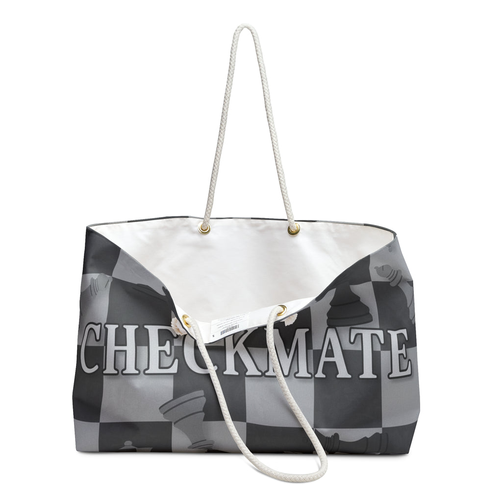 Checkmate Travel Tote — Grey