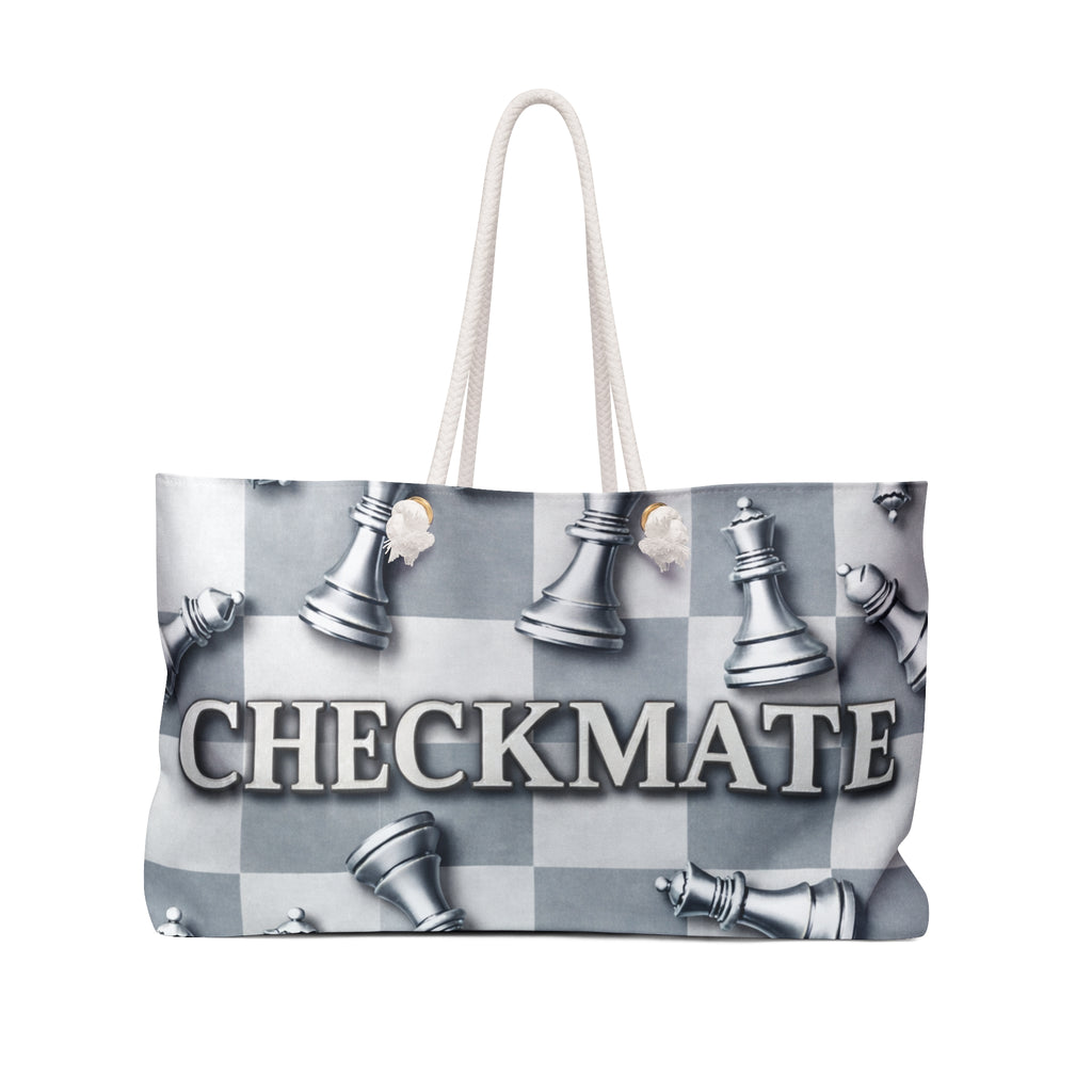 Checkmate Travel Tote — Chrome Silver