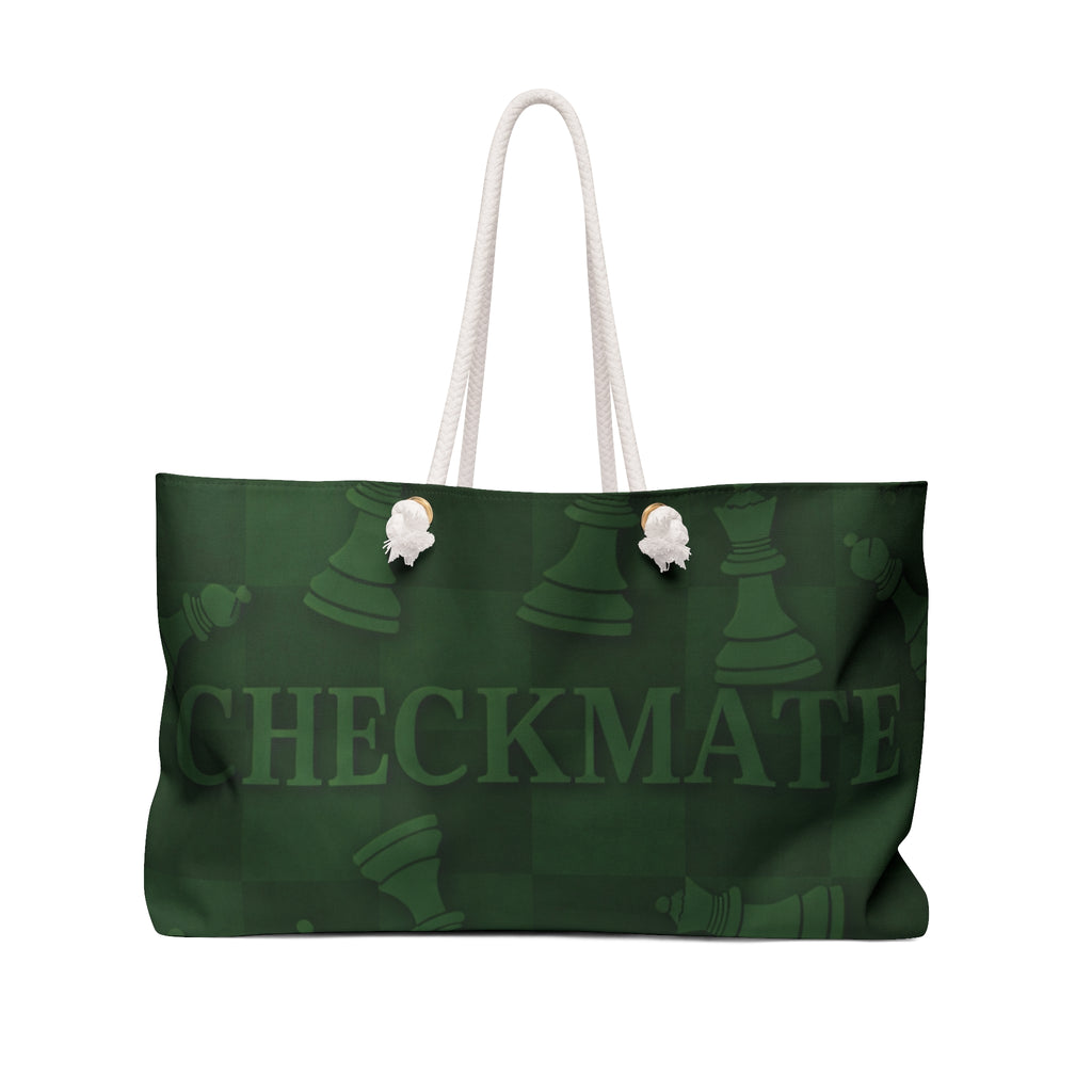 Checkmate Travel Tote - Matte Green