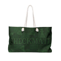 Checkmate Travel Tote - Matte Green