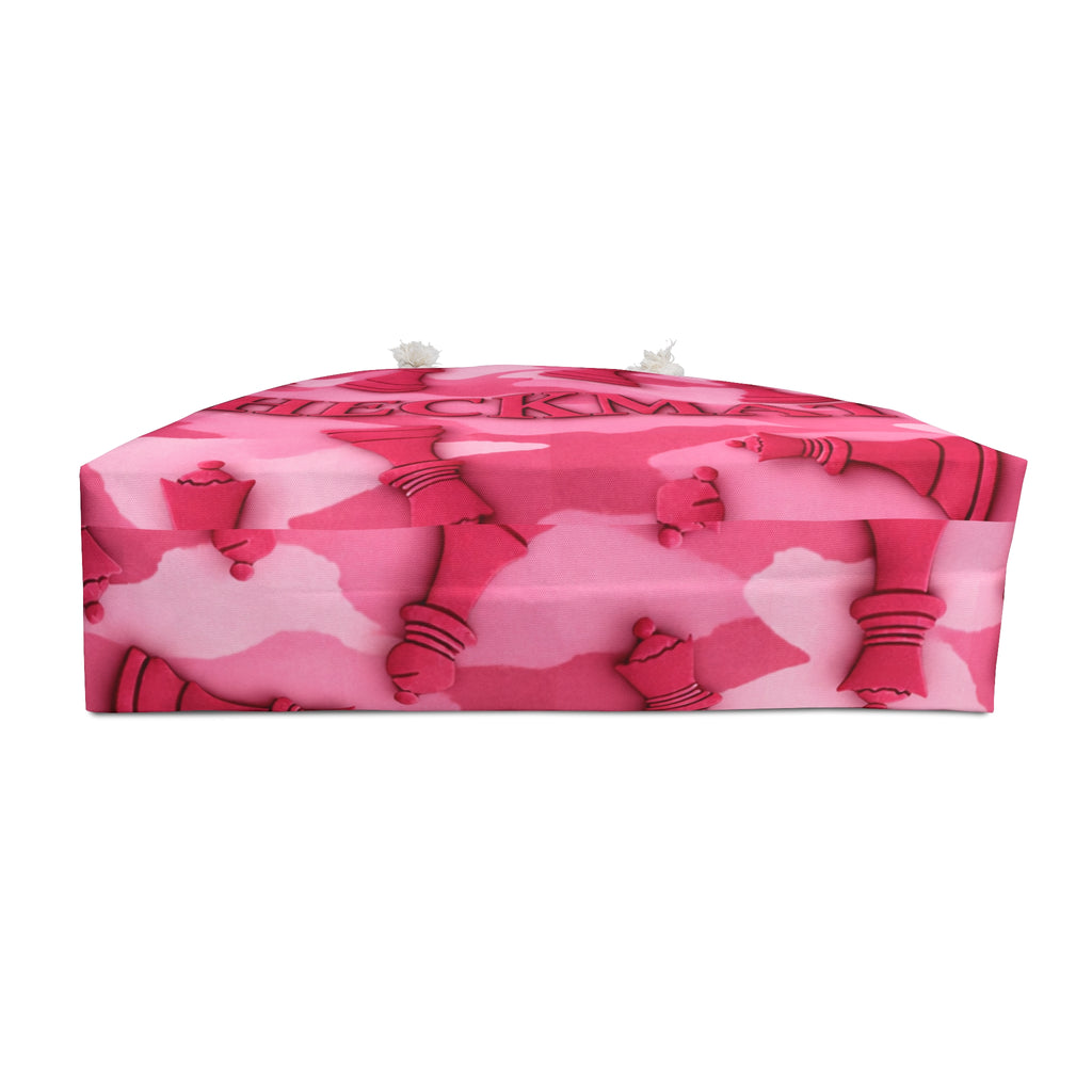 Checkmate Travel Tote — Pink Camouflage