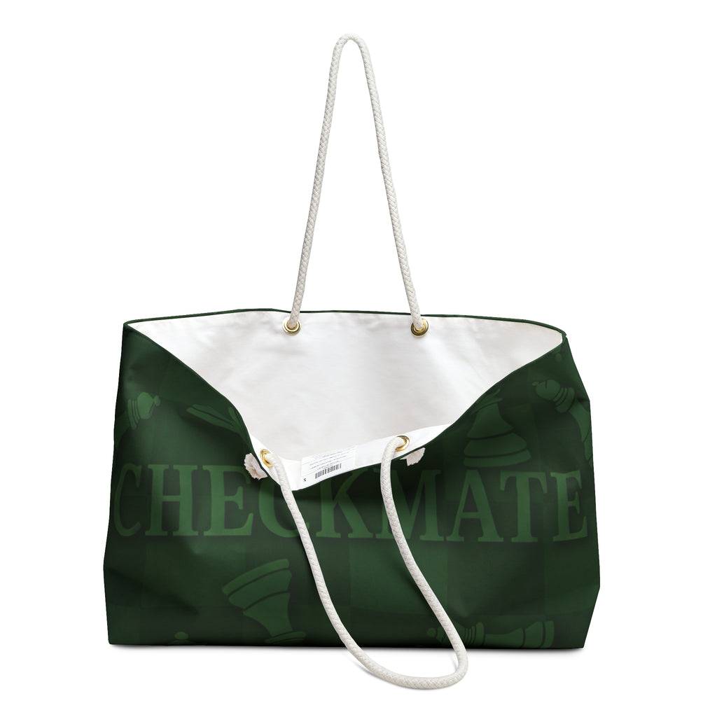 Checkmate Travel Tote - Matte Green