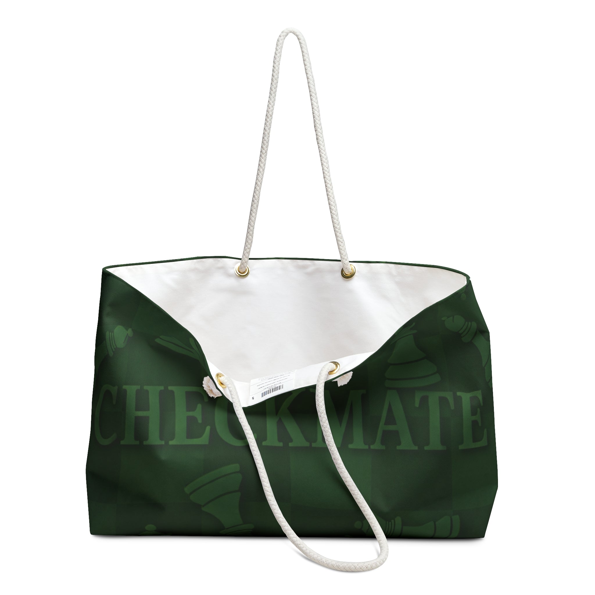 Checkmate Travel Tote - Matte Green