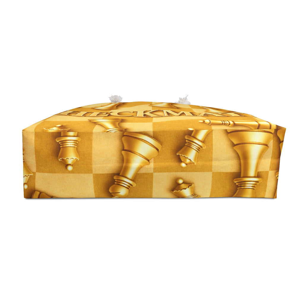Checkmate Travel Tote — Gold