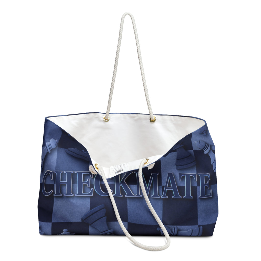 Checkmate Travel Tote — Blue Jean