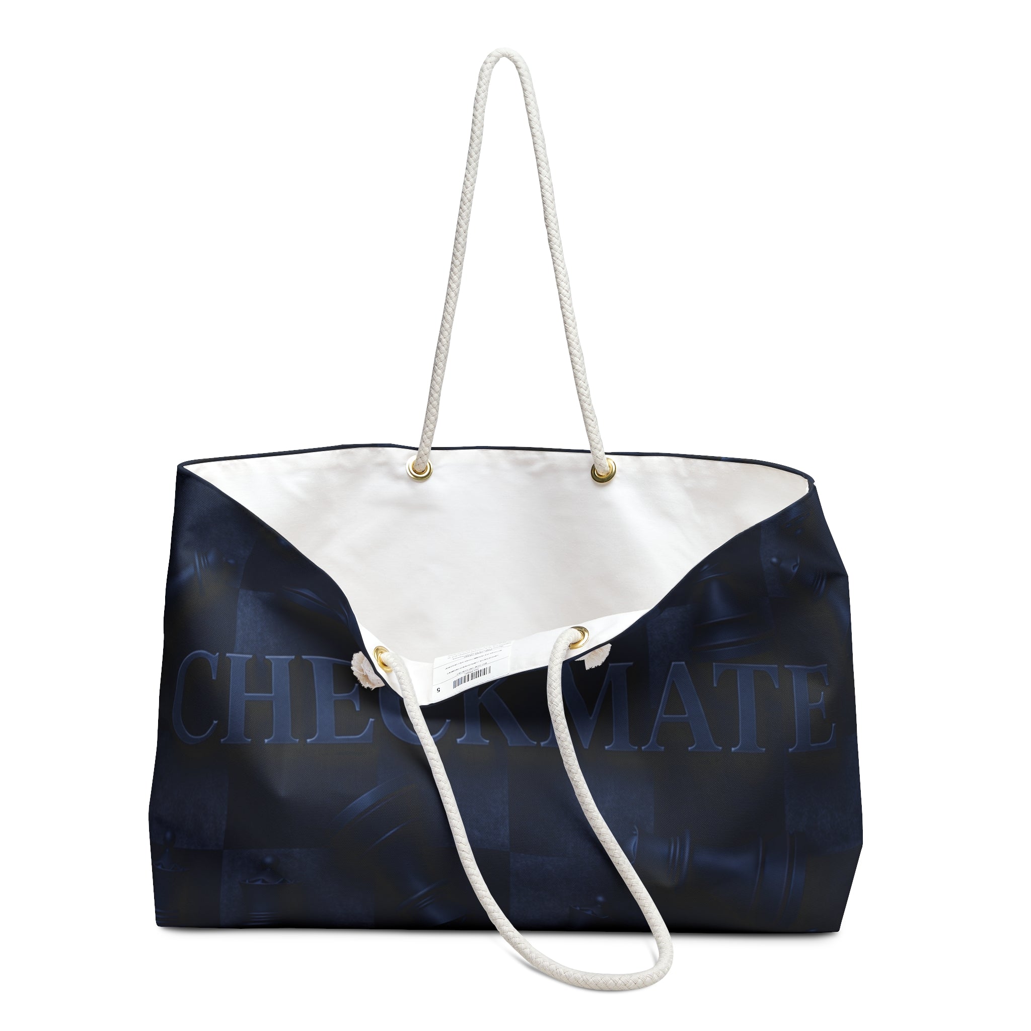 Checkmate Travel Tote - Matte Blue