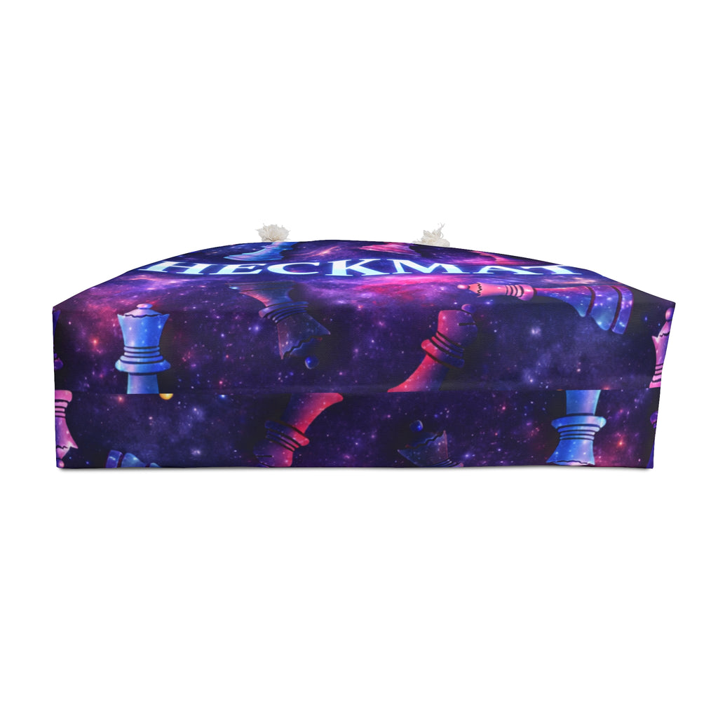 Checkmate Travel Tote — Galaxy Chess Theme