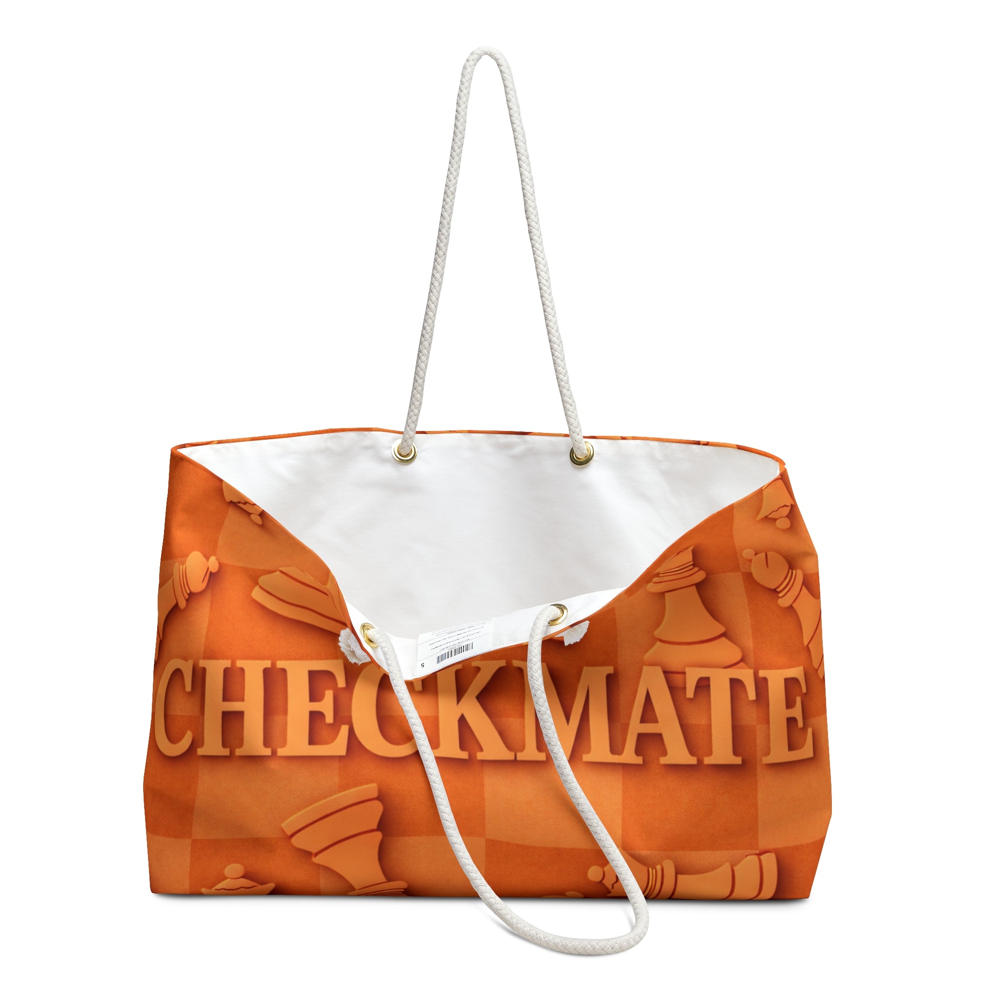 Checkmate Travel Tote - Orange