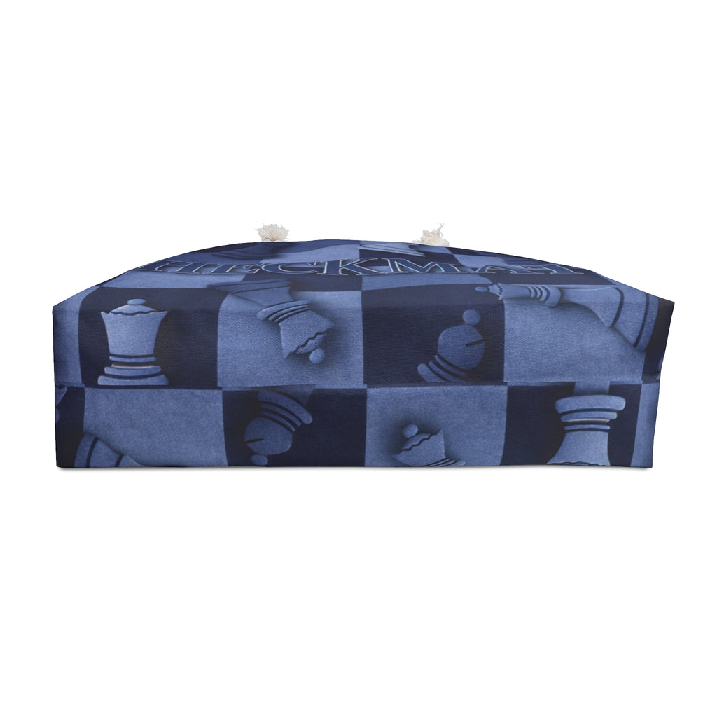 Checkmate Travel Tote — Blue Jean