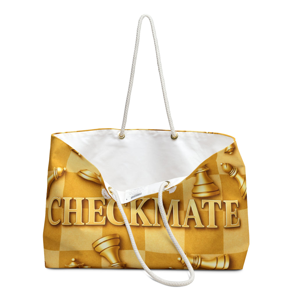 Checkmate Travel Tote — Gold