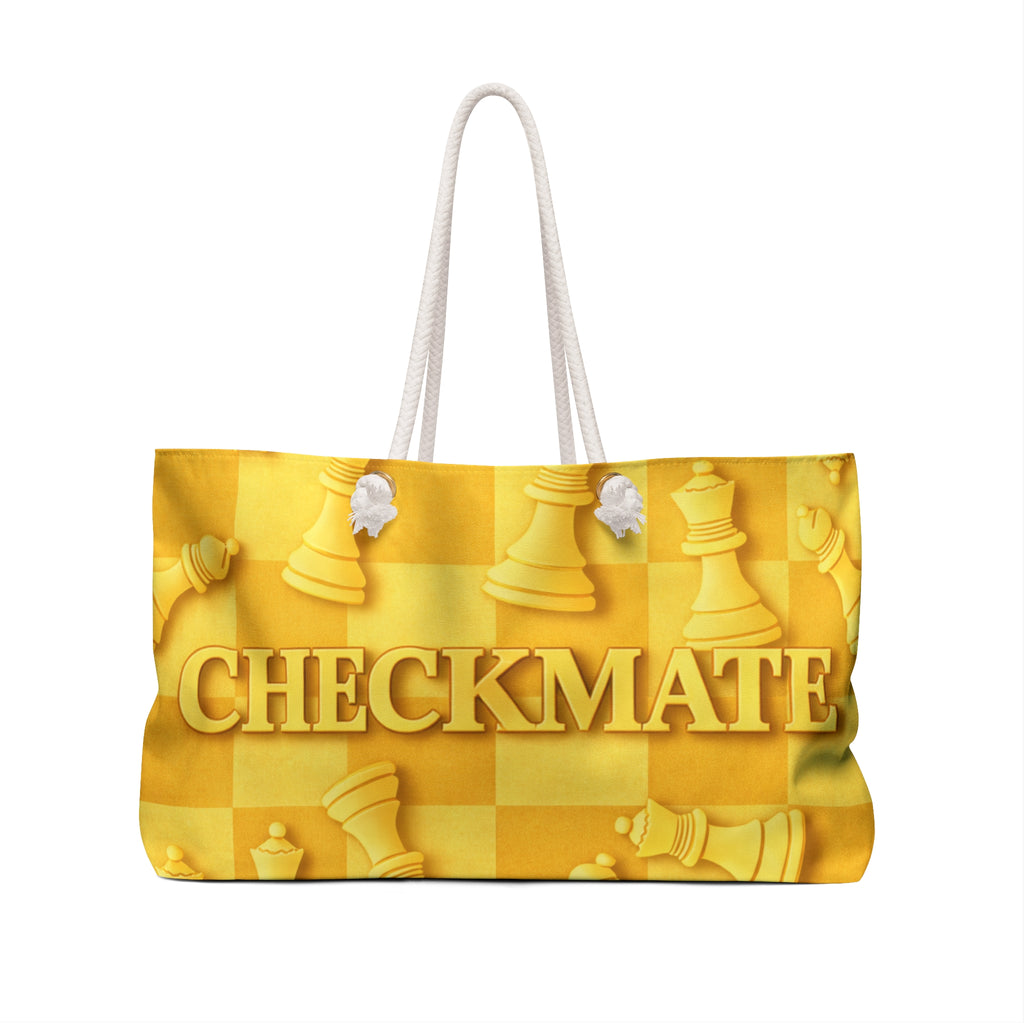 Checkmate Travel Tote - Yellow