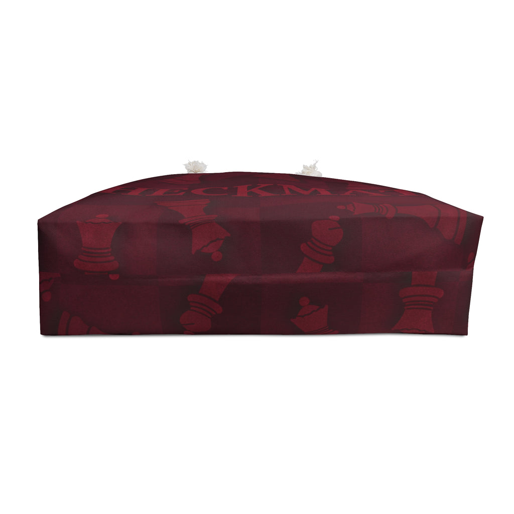 Checkmate Travel Tote — Maroon