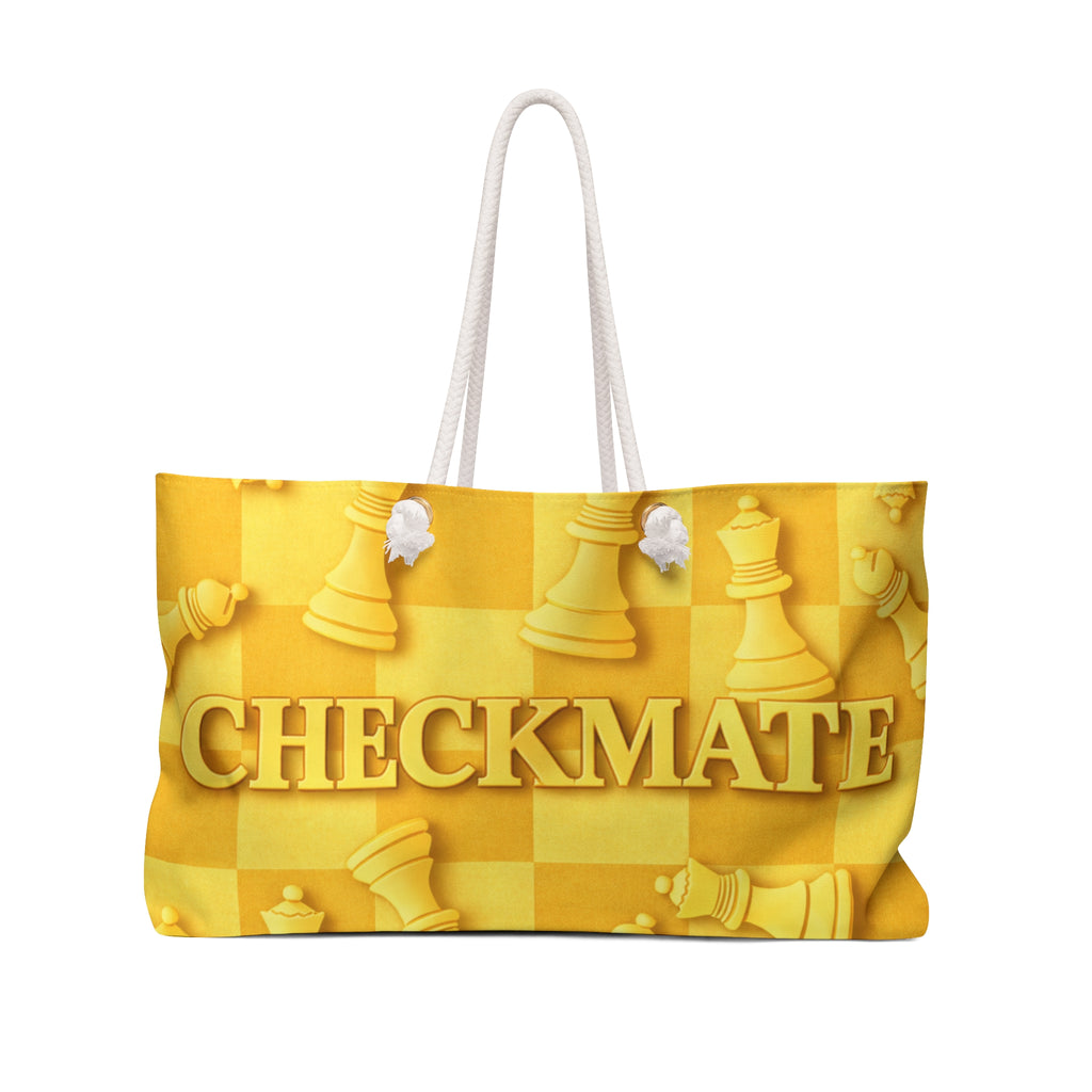 Checkmate Travel Tote - Yellow