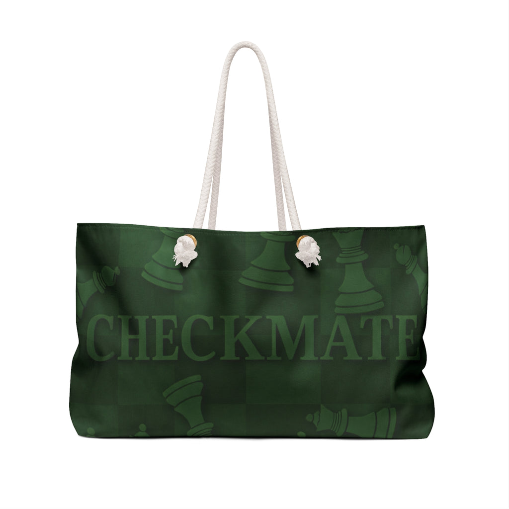 Checkmate Travel Tote - Matte Green