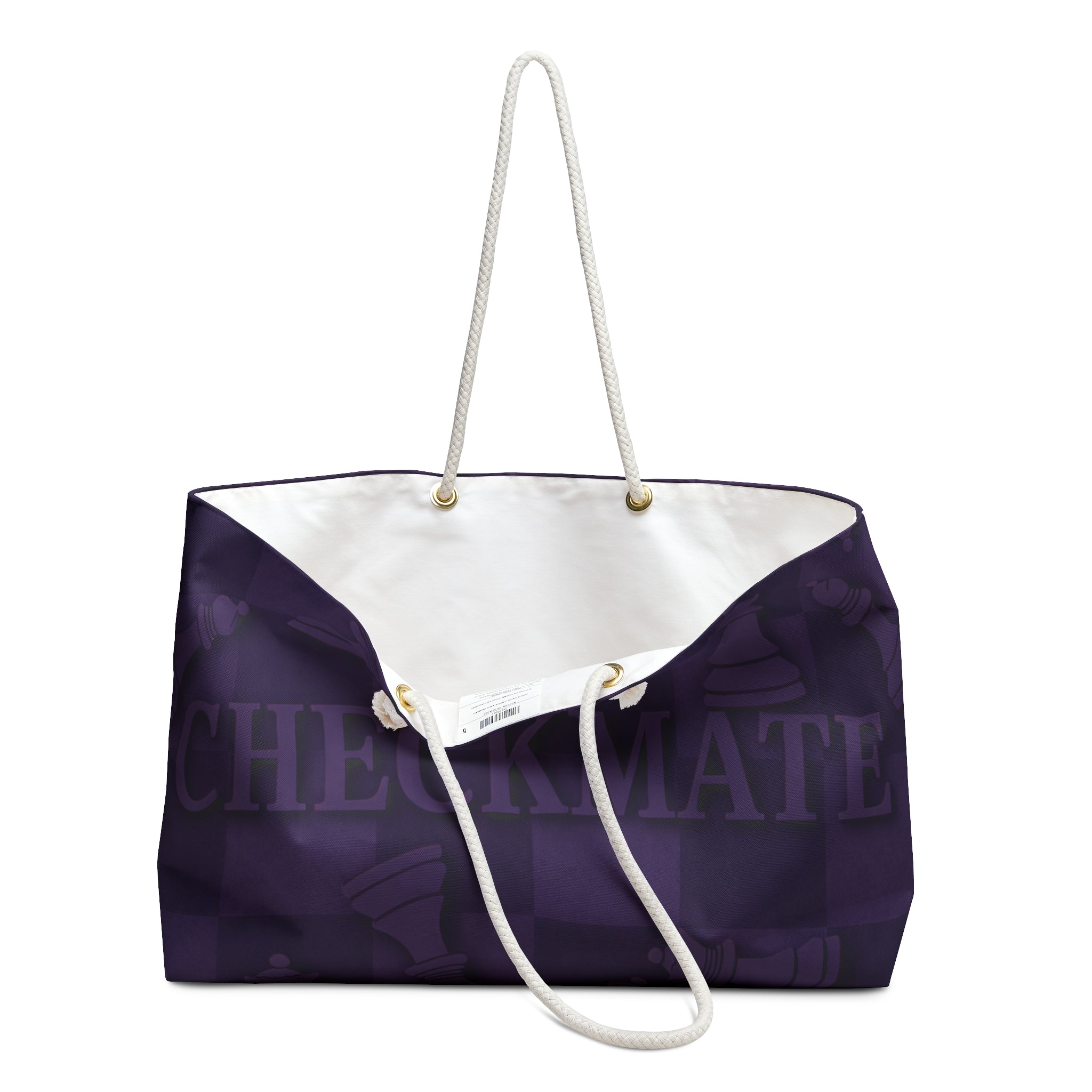 Checkmate Travel Tote - Matte Purple