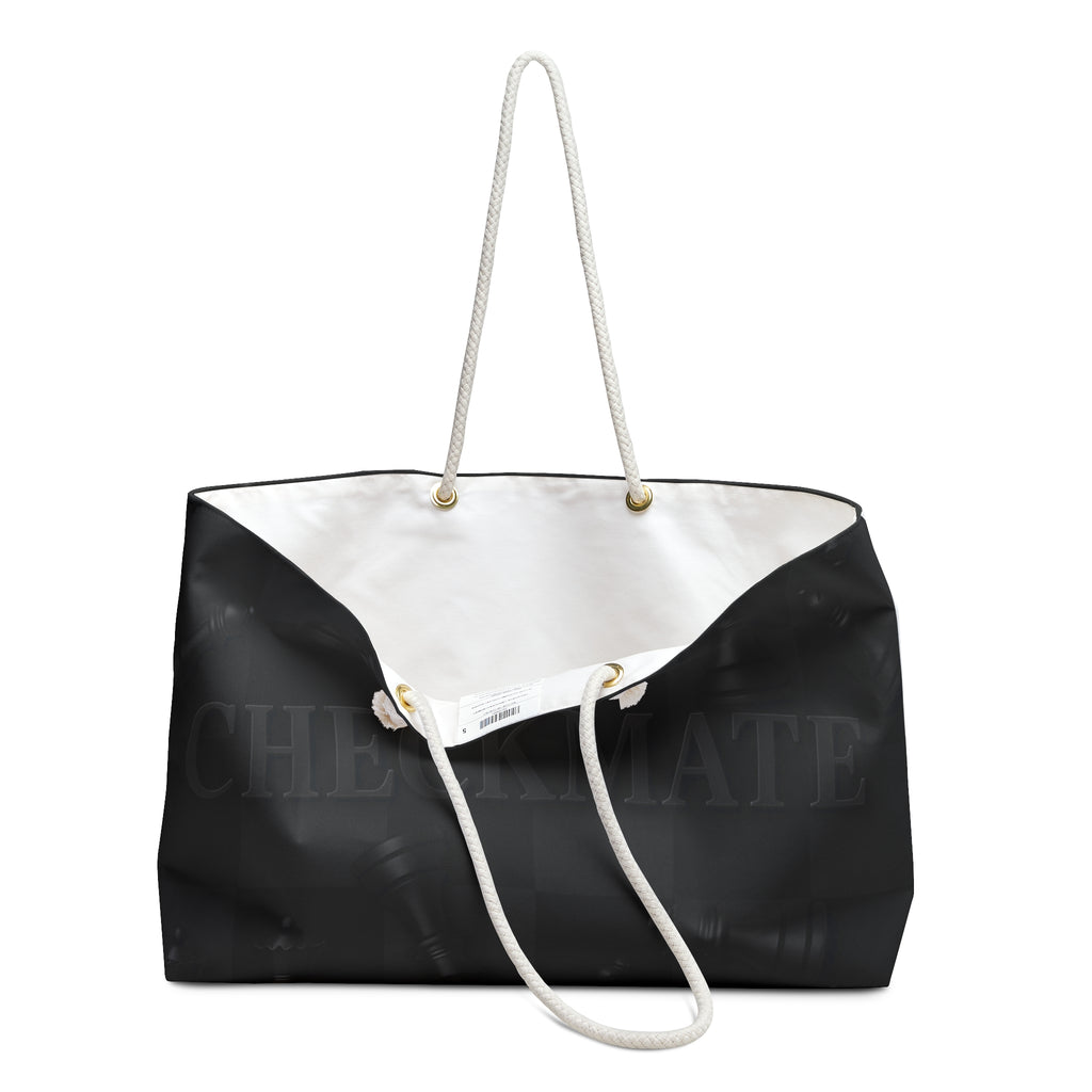 Checkmate Travel Tote — Black