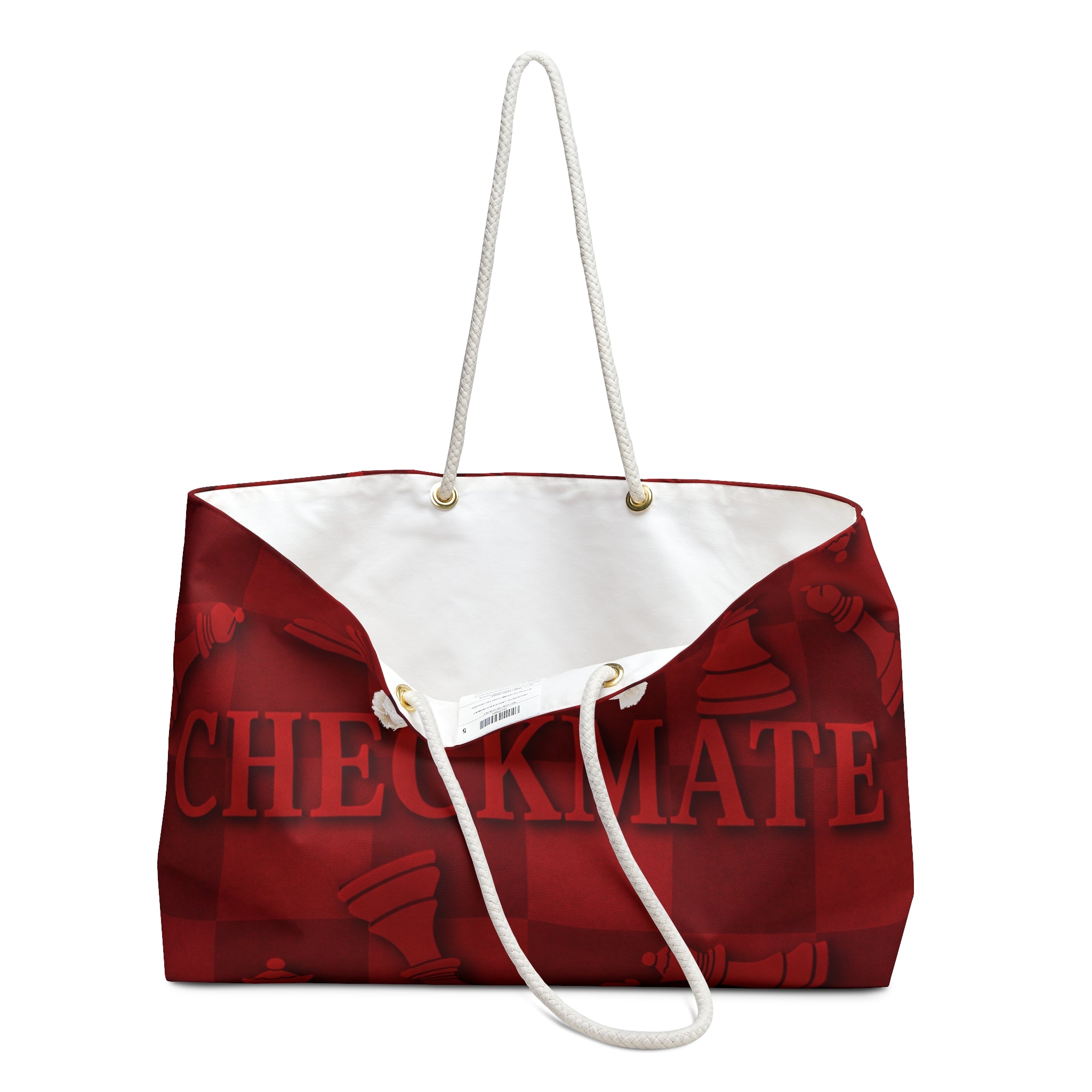 Checkmate Travel Tote - Matte Red