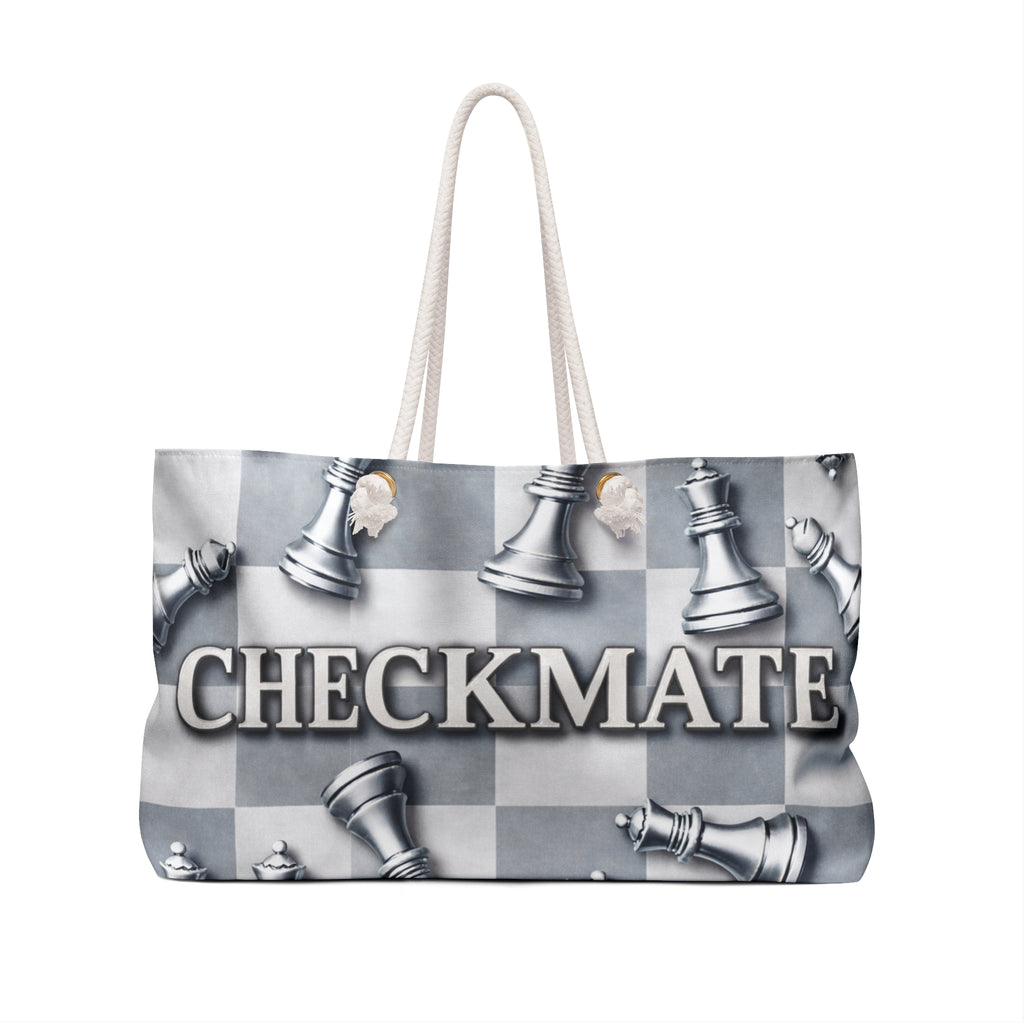 Checkmate Travel Tote — Chrome Silver
