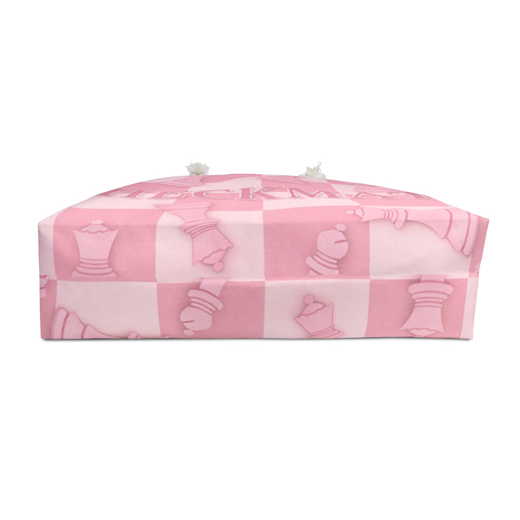Checkmate Travel Tote - Baby Pink
