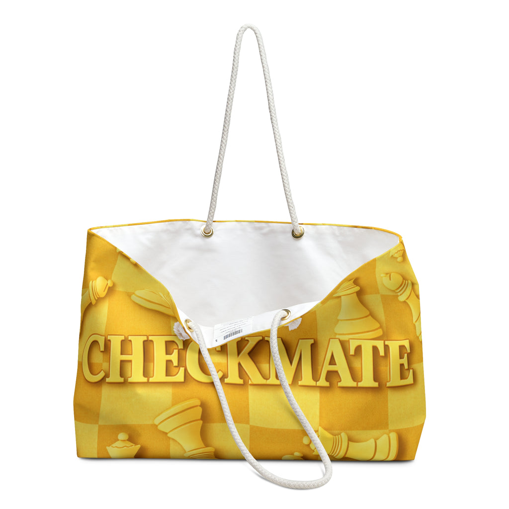 Checkmate Travel Tote - Yellow