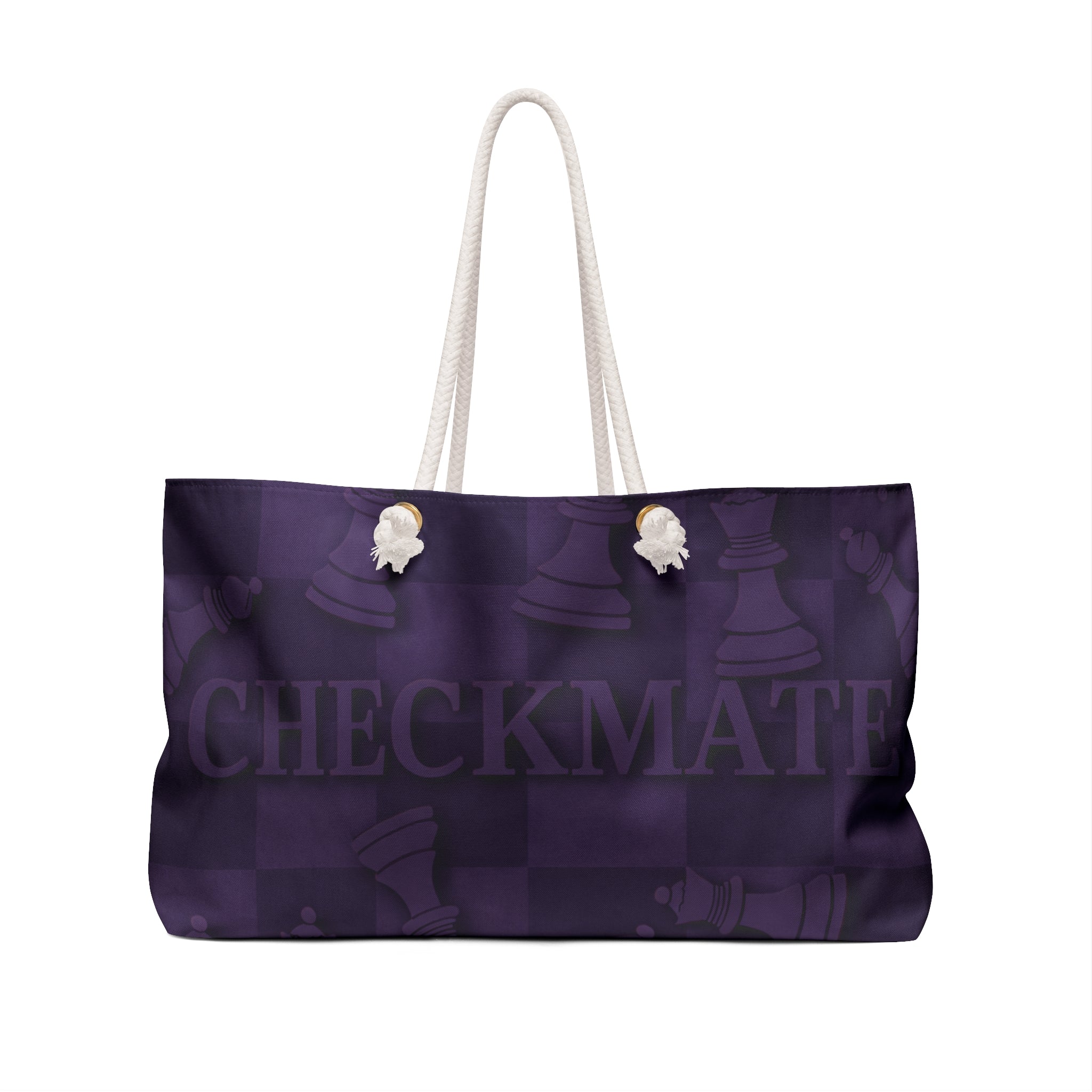 Checkmate Travel Tote - Matte Purple
