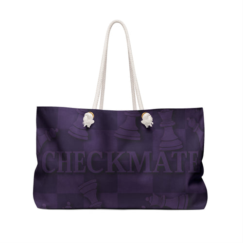 Checkmate Travel Tote - Matte Purple