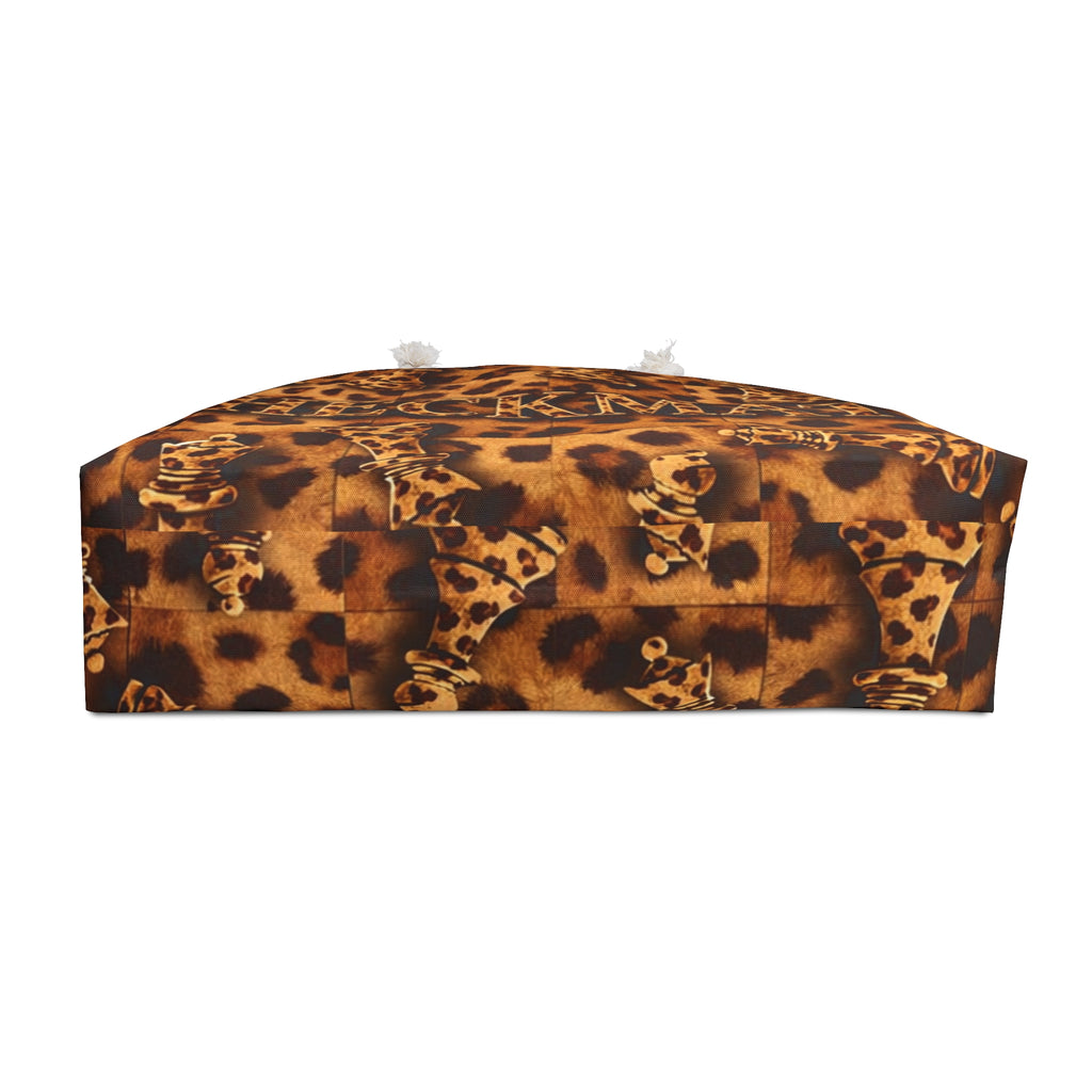 Checkmate Travel Tote - Bold Cheetah Print