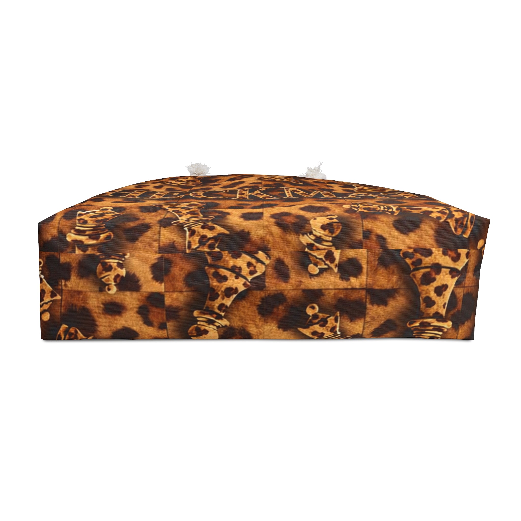 Checkmate Travel Tote - Bold Cheetah Print