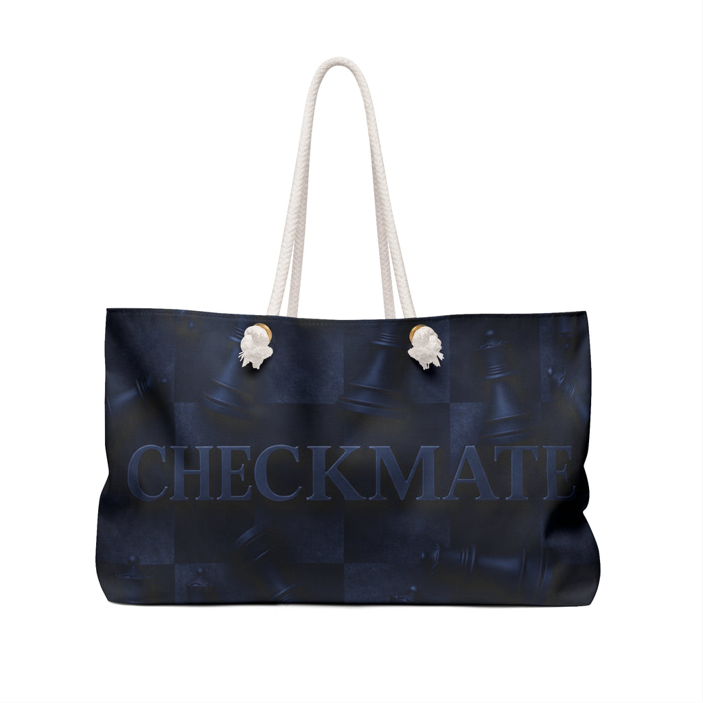 Checkmate Travel Tote - Matte Blue