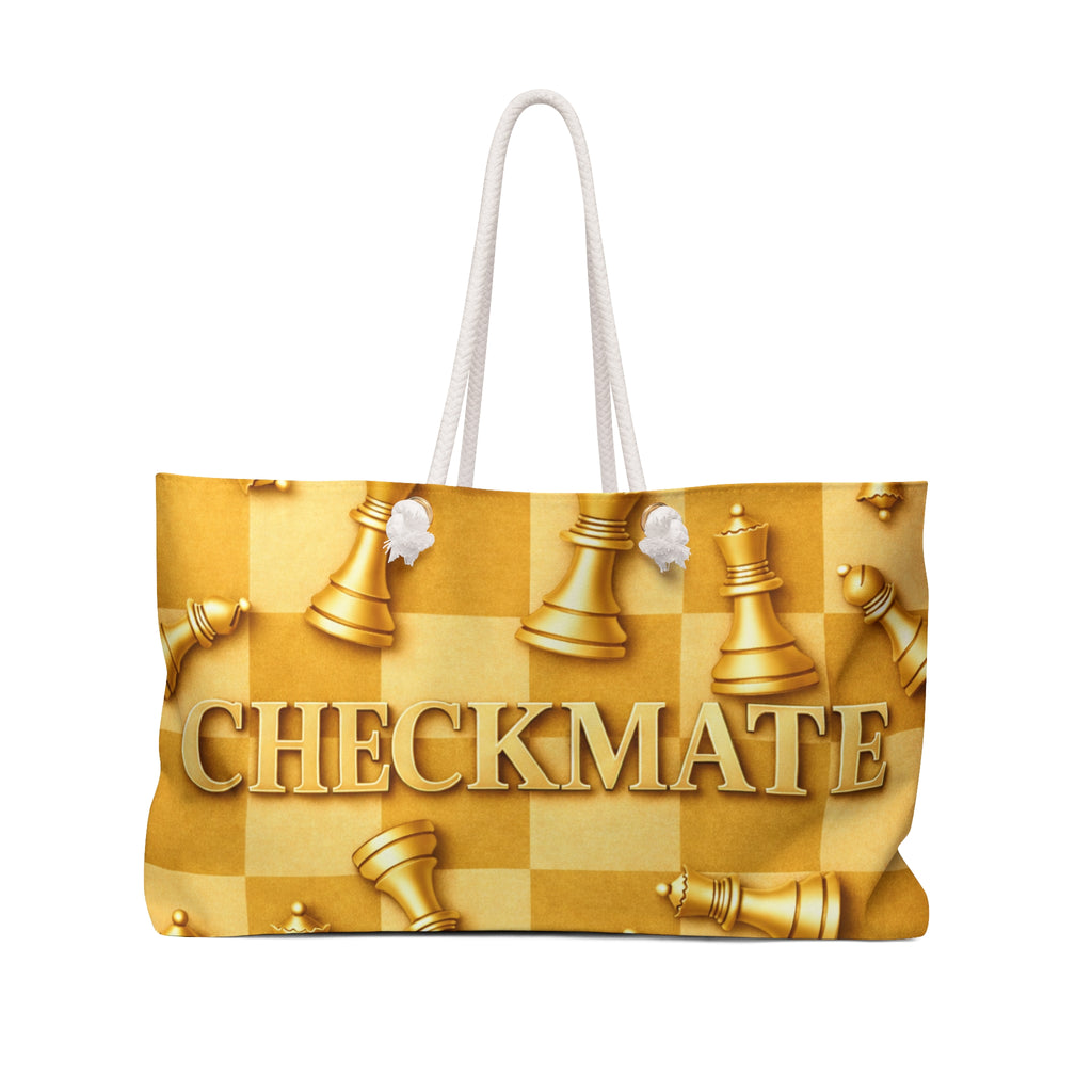 Checkmate Travel Tote — Gold