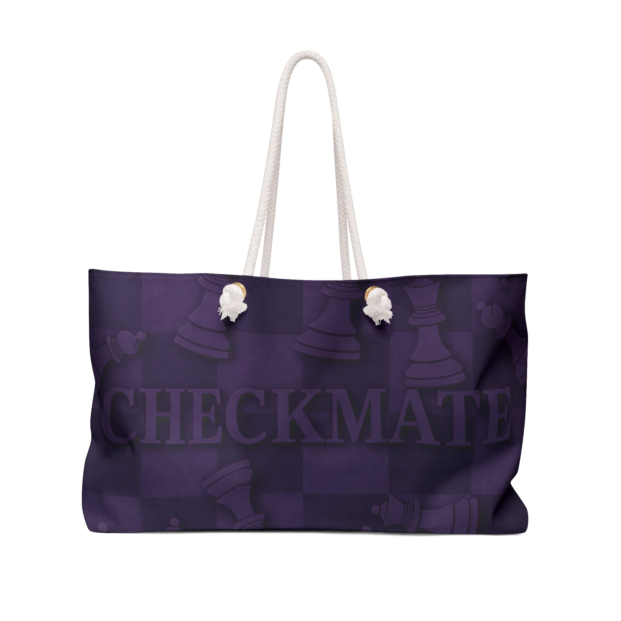 Checkmate Travel Tote - Matte Purple