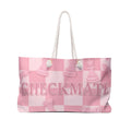 Checkmate Travel Tote - Baby Pink